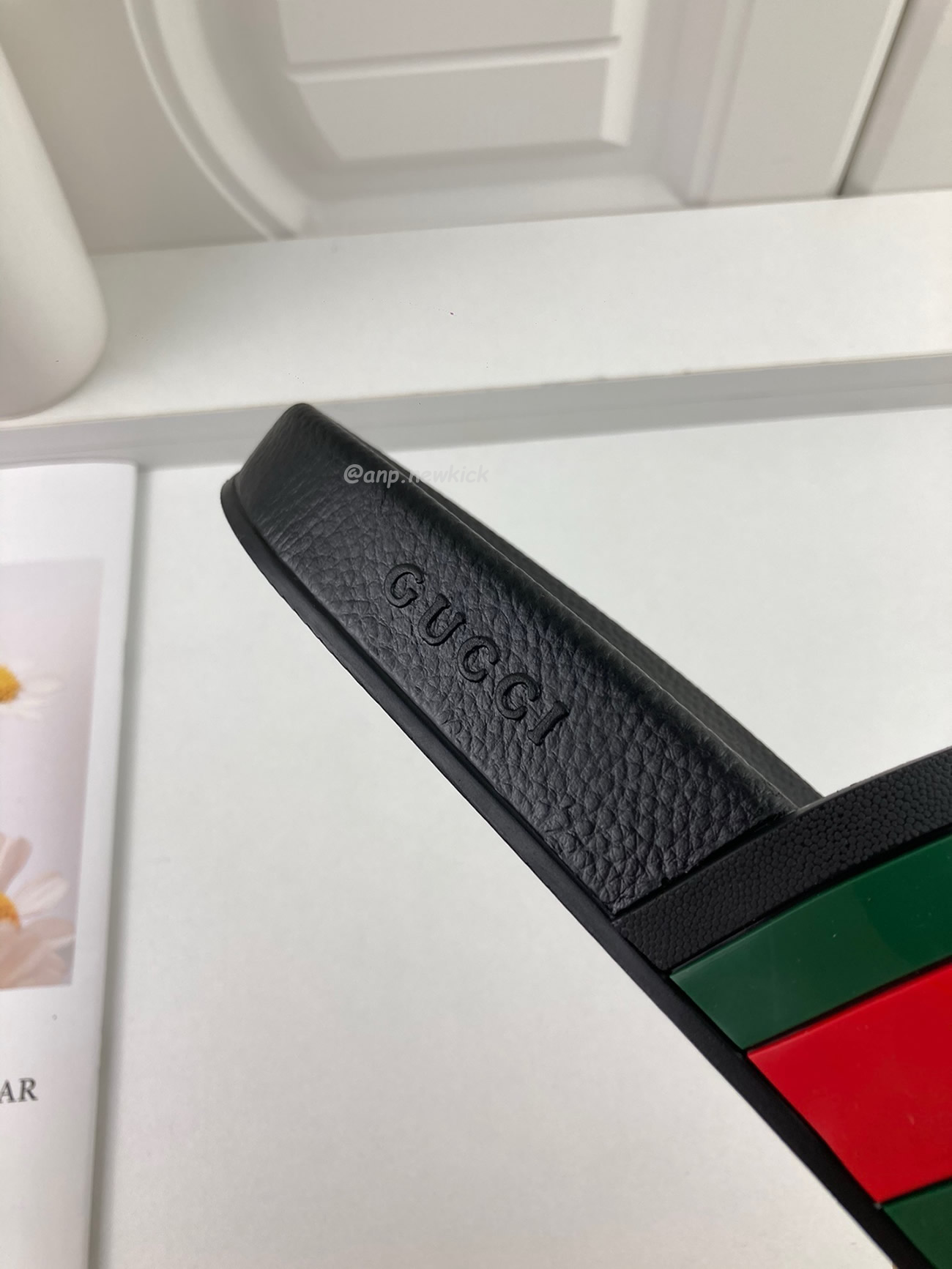 Gucci Rubber Slides Red Green 308234 Gib10 1098 (6) - newkick.app